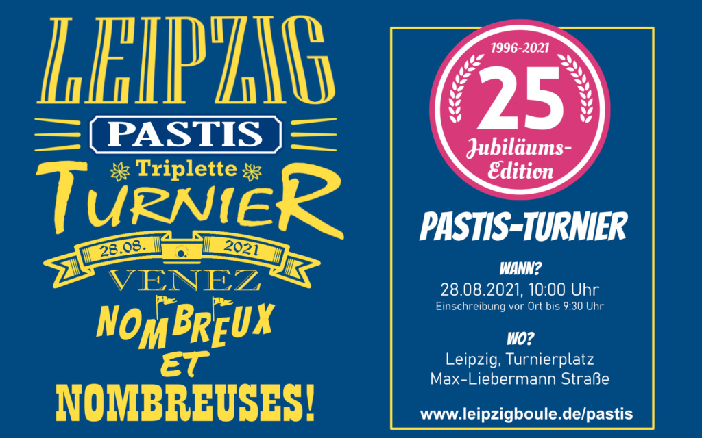 Pastis-Turnier Einladung 2021